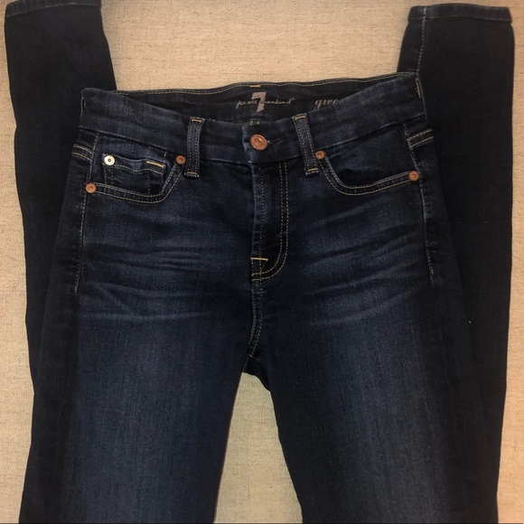7 for all mankind skinny jeans - Picture 4 of 9